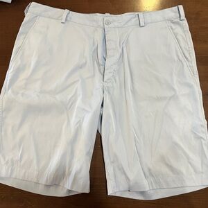 Men’s Nike Golf Shorts Light Blue Size 38